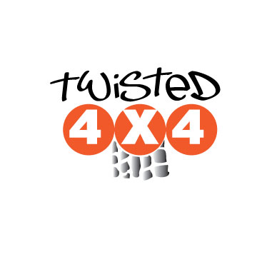 Logo Design by Vicky Frenkel Studio for Twisted4x4 | Design #217076