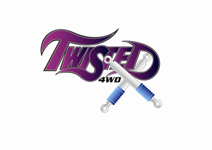 Logo Design by Eddiey for Twisted4x4 | Design: #219013