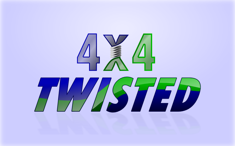 Logo Design by alexgill for Twisted4x4 | Design #219725