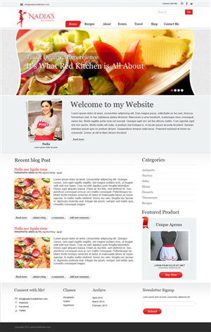 Wordpress Design by Chikki for this project | Design: #4176582