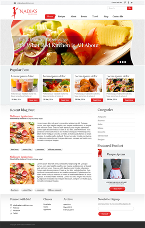 Wordpress Design by Chikki for this project | Design: #4176588