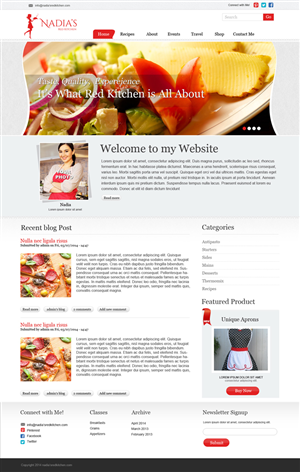 Wordpress Design by Chikki for this project | Design #4218906