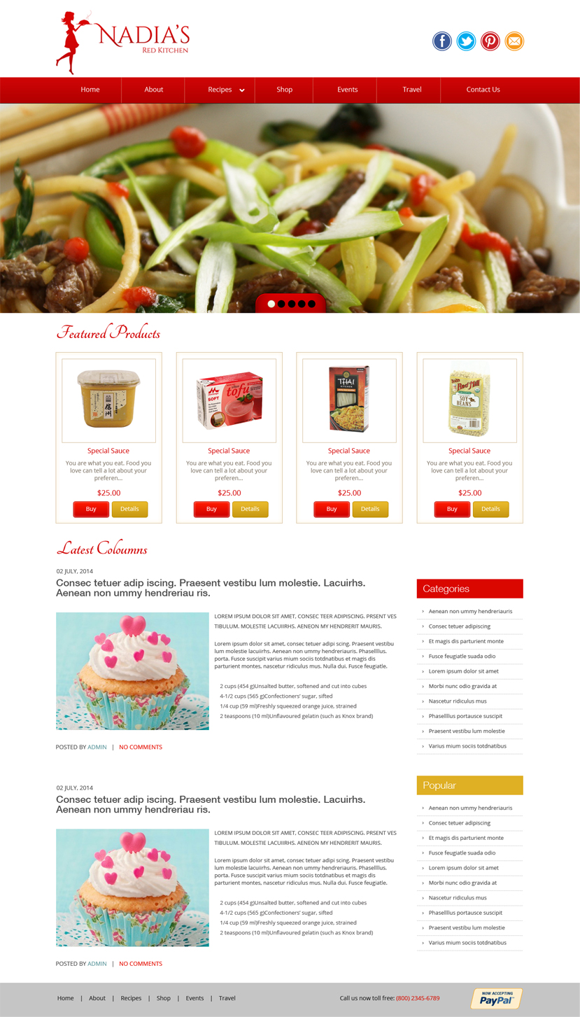 Wordpress Design by Expert Designer for this project | Design #4048808