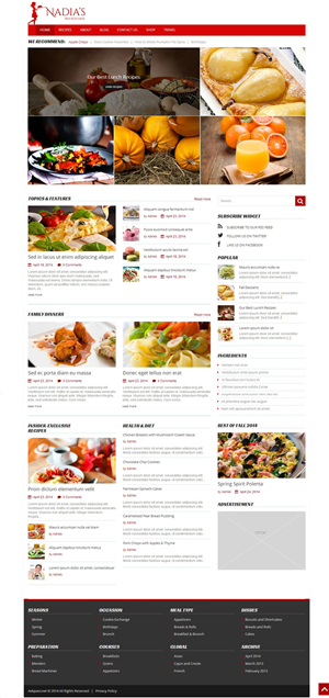 Wordpress Design by Shoaib Abbasi for this project | Design: #4065603