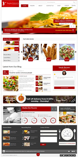 Wordpress Design by Shoaib Abbasi for this project | Design: #4084498