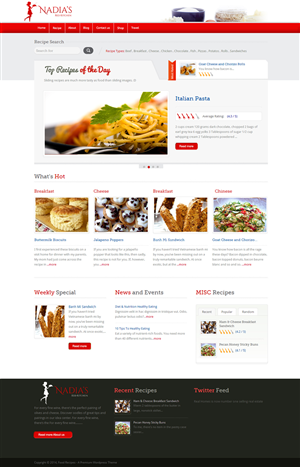 Wordpress Design by Shoaib Abbasi for this project | Design #4252856