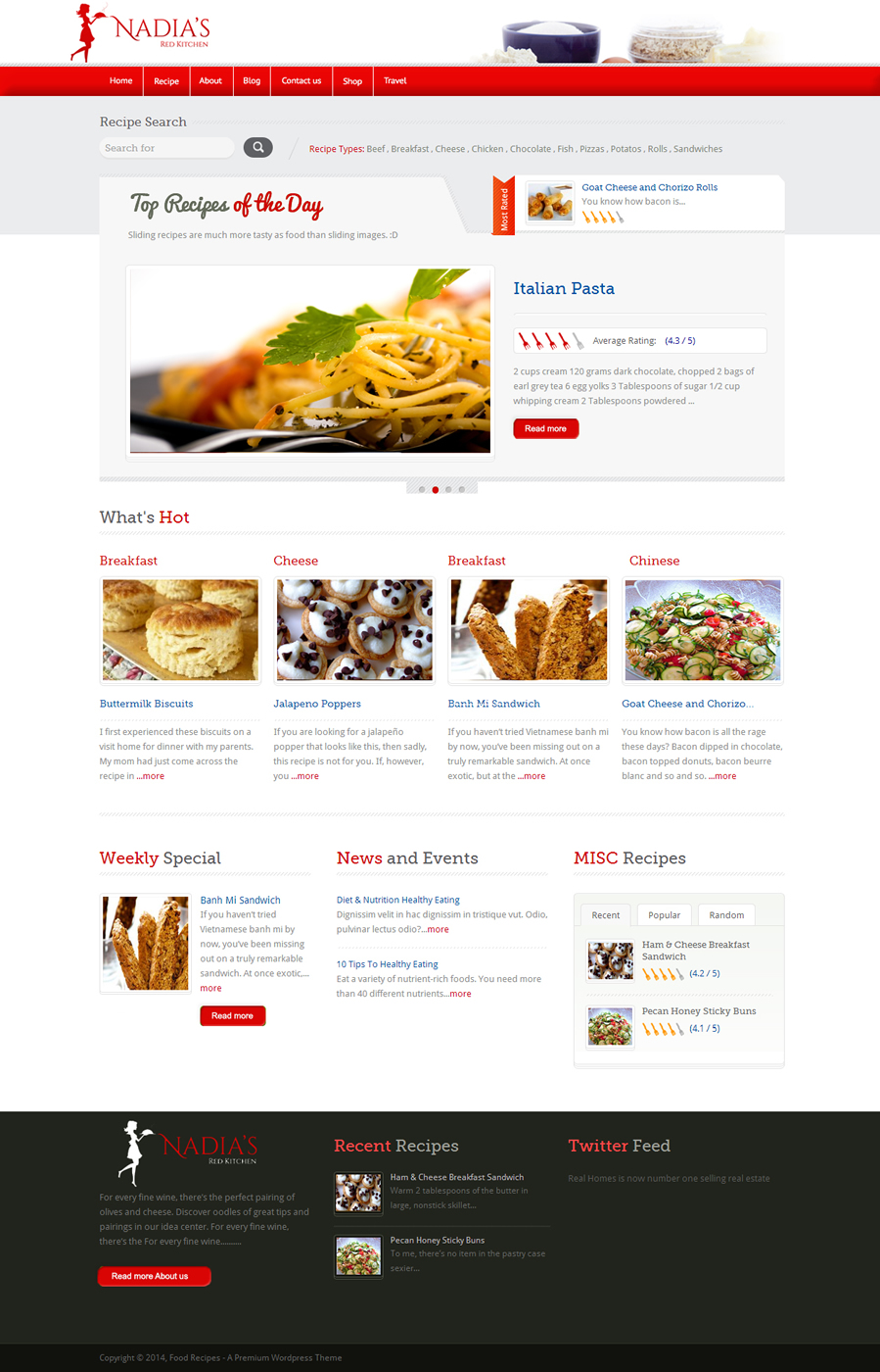 Wordpress Design by Shoaib Abbasi for this project | Design #4258526