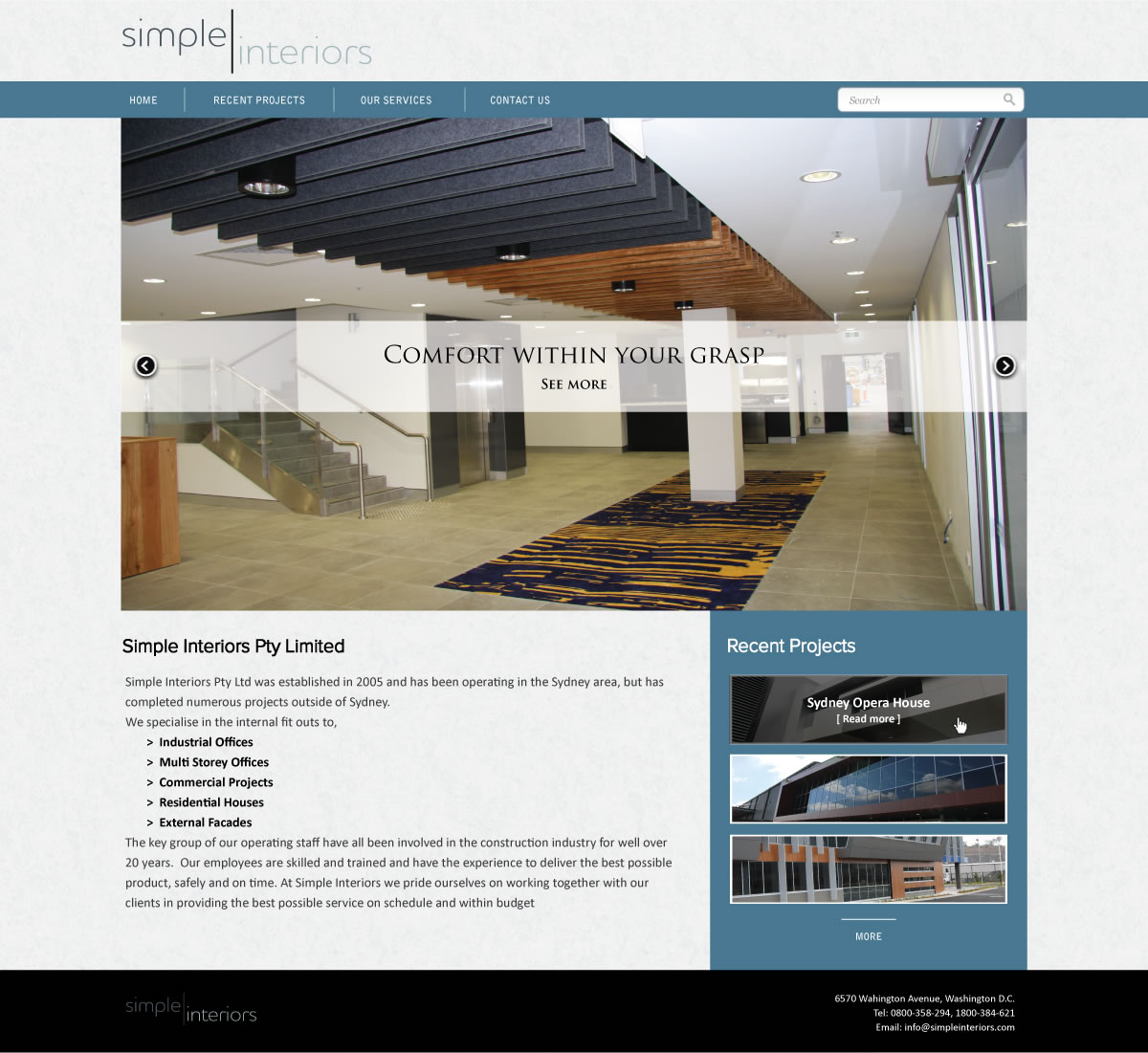 Web Design par Intricate pour ce projet | Design #4097216