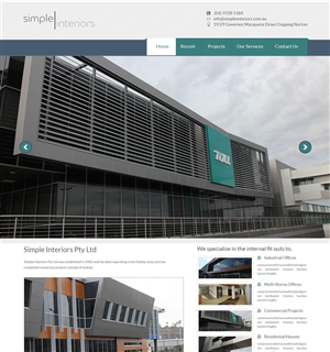 Diseño Web por Tariq Shamim para este proyecto | Diseño #4040695