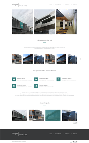 Diseño Web por Alex Andu para este proyecto | Diseño #4100378