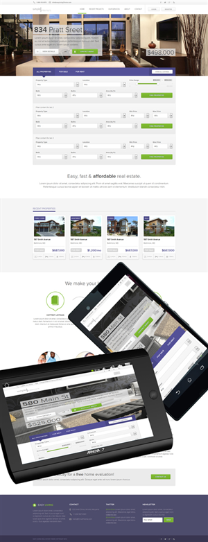 Diseño Web por tarek_cs para este proyecto | Diseño #4031867