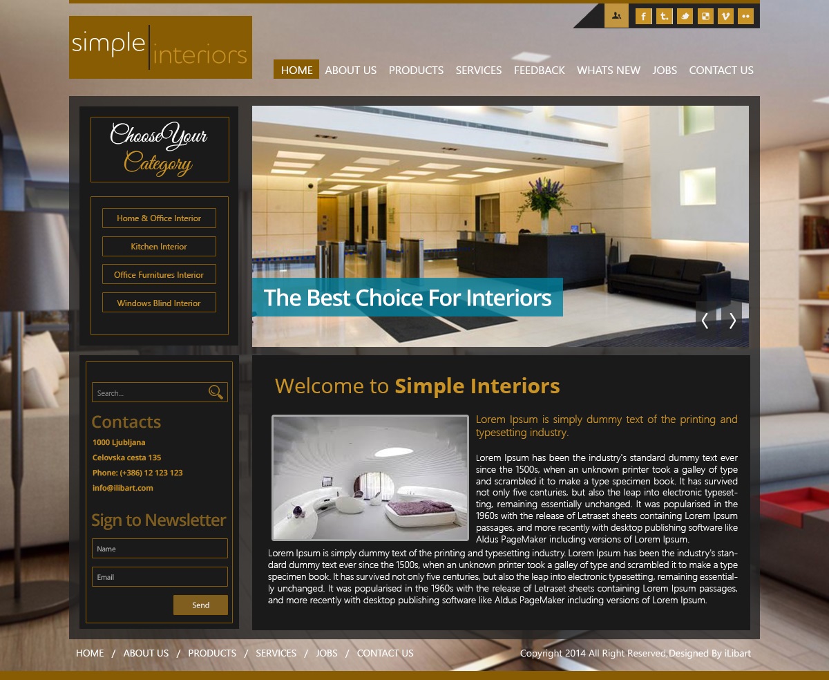 Web Design by iLibart for this project | Design #4077259