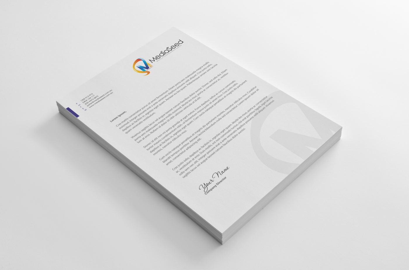 Letterhead Design by HYPdesign for this project | Design #1111733