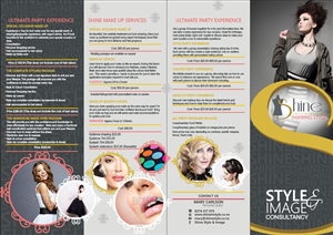 Shine Style & Image Consultancy | Broschüren-Design von hema dhawan