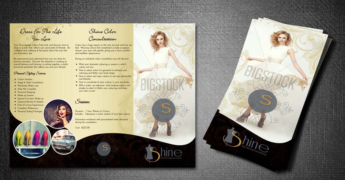 Broschüren-Design von ESolz Technologies für Shine | Design #4049158