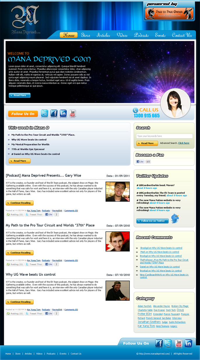 Wordpress Design by Expert Designer for The Barrage Cafe | Design #180648