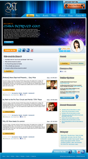 Wordpress Design by Expert Designer for The Barrage Cafe | Design: #180648