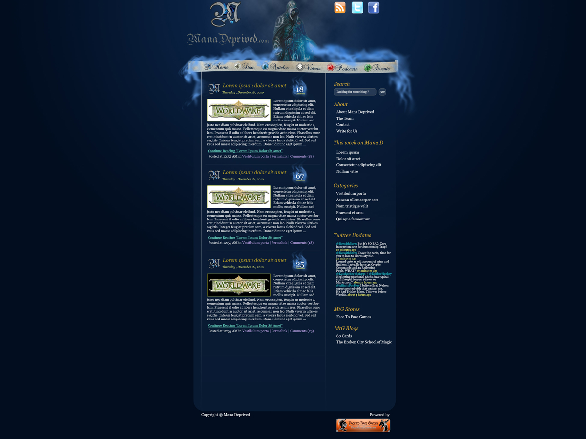 Wordpress Design by Lucas for The Barrage Cafe | Design #167116