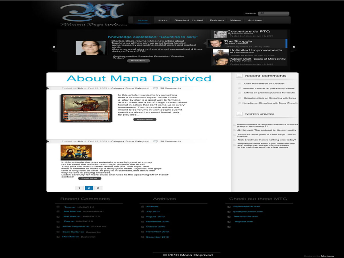 Wordpress Design by montana for The Barrage Cafe | Design #156238