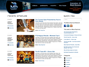 WordPress-Design von ArtbyAndrew