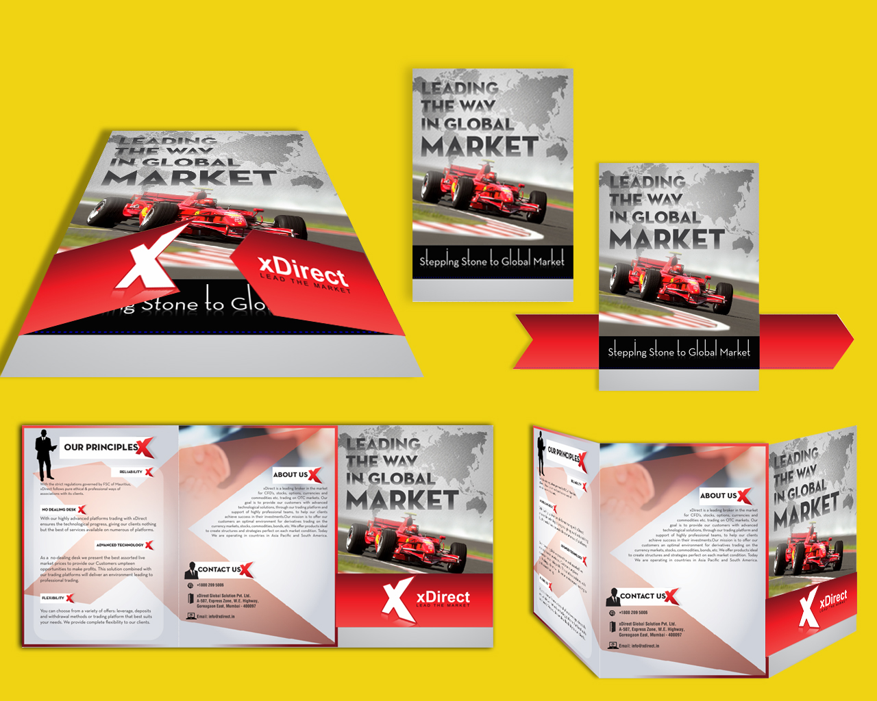 Brochure Design by Vimal Singh for xDirect Global Solutions pvt ltd. | Design #4097005