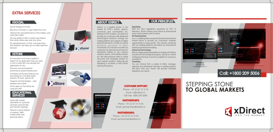 Brochure Design by hema dhawan for xDirect Global Solutions pvt ltd. | Design #4199484