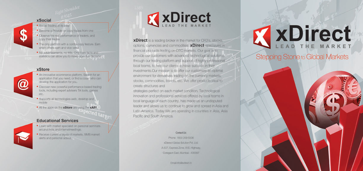 Brochure Design by ganz abecia for xDirect Global Solutions pvt ltd. | Design #4161375