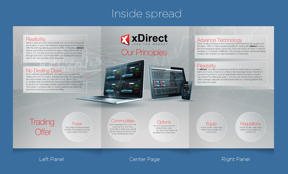 Brochure Design by ganz abecia for xDirect Global Solutions pvt ltd. | Design #4165984