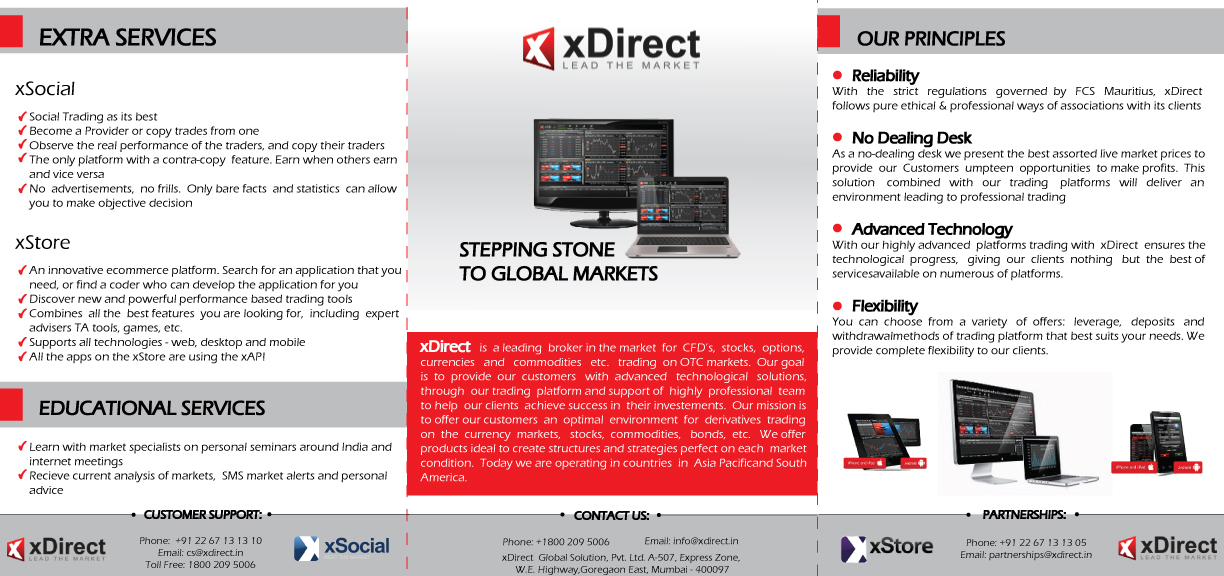 Design de Brochure par filp flop pour xDirect Global Solutions pvt ltd. | Design #4122357