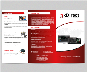 Broschüren-Design von Shabnum Khan für xDirect Global Solutions pvt ltd. | Design: #4202158