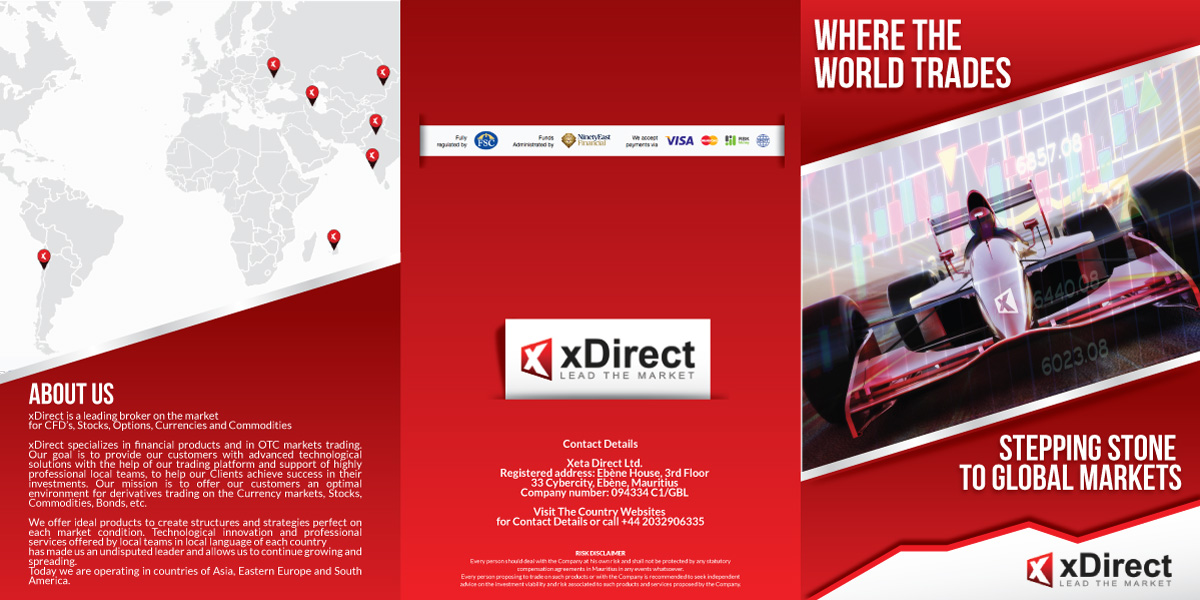 Broschüren-Design von JCR für xDirect Global Solutions pvt ltd. | Design #4078619