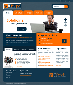 Web-Design von Shilpa für dieses Projekt | Design: #170489