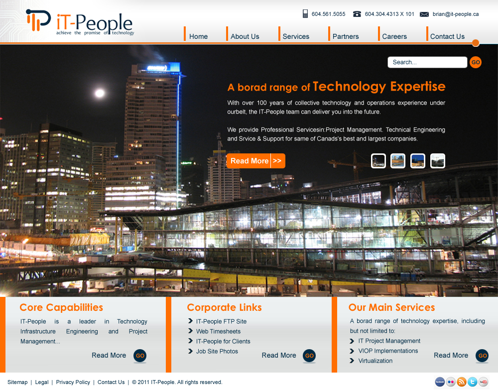Web Design by Shilpa for this project | Design #250602