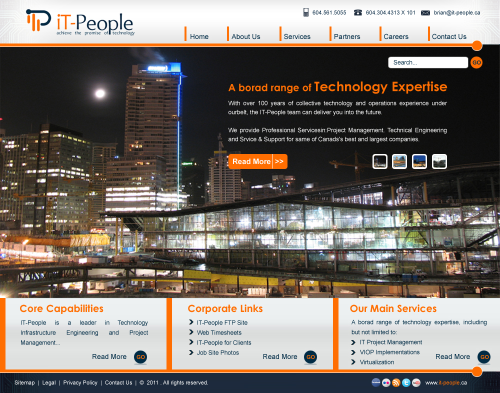 Web Design by Shilpa for this project | Design #250604