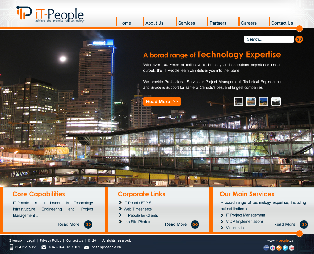 Web Design by Shilpa for this project | Design #250606