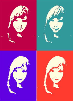 Girls portrait | Illustration Design by Ramya Sarang