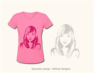 Girls portrait | Illustration Design by Hana