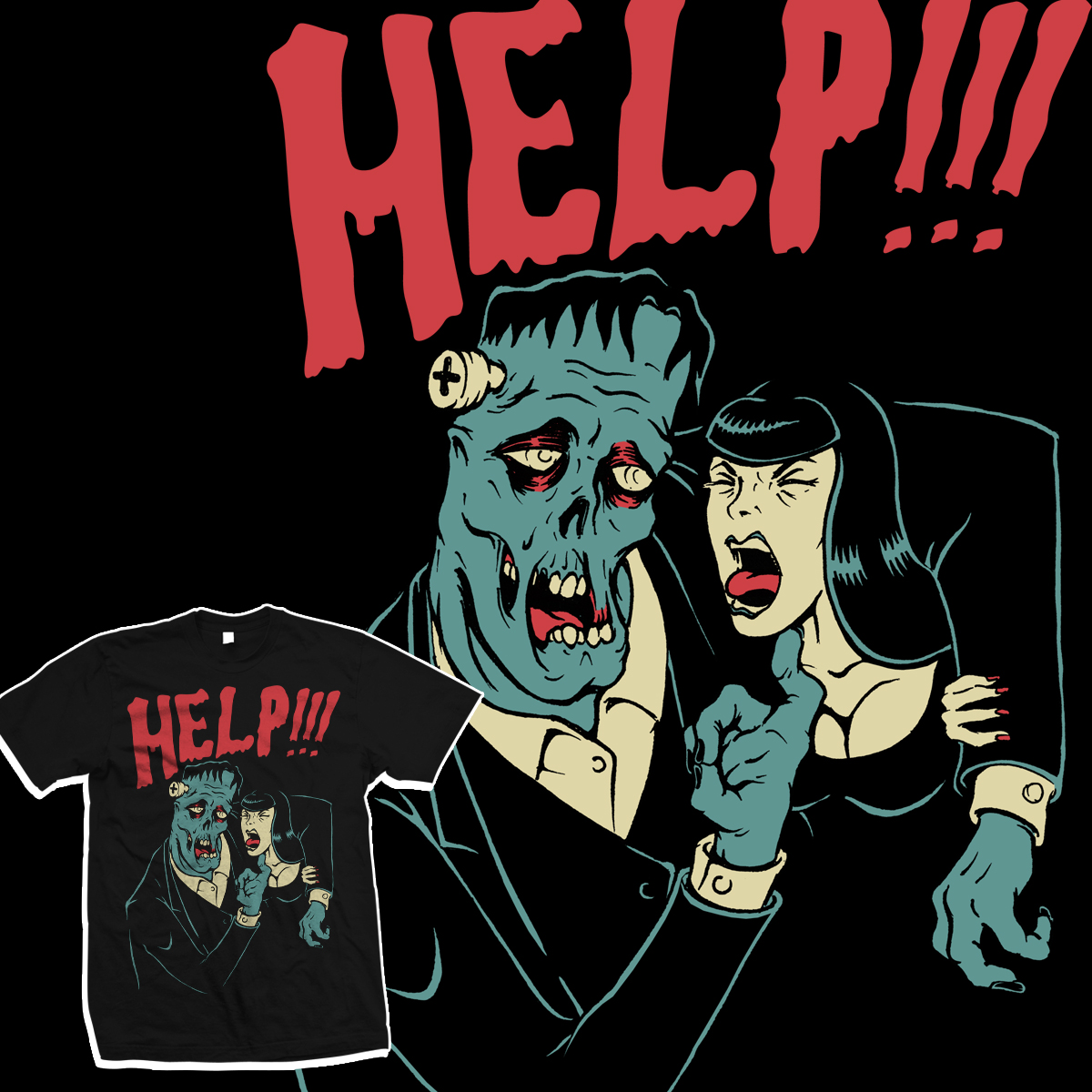 T-shirt Design by Horror Rudey for this project | Design #4052275