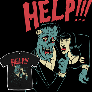 T-shirt Design by Horror Rudey for this project | Design: #4052275