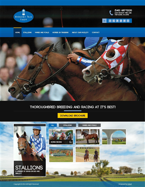 Web Design by iLibart for Hickory Tree Farm | Design: #4046601