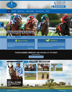 Web Design by iLibart for Hickory Tree Farm | Design: #4054176