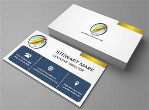 Design de Carte de Visite par AwsomeD pour Law Offices of Richard G. Allen | Design : #4037928