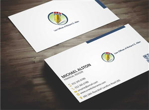 Design de Carte de Visite par AwsomeD pour Law Offices of Richard G. Allen | Design : #4037934