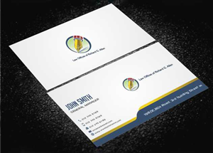 Diseño de Tarjeta de Presentación por AwsomeD para Law Offices of Richard G. Allen | Diseño: #4037940