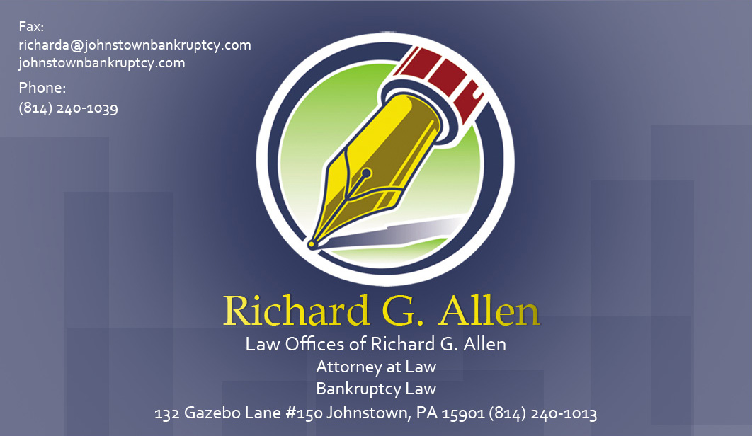 Design de Carte de Visite par C.MUN pour Law Offices of Richard G. Allen | Design #4062409