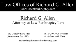 Diseño de Tarjeta de Presentación por JamieLThomas para Law Offices of Richard G. Allen | Diseño: #4068553