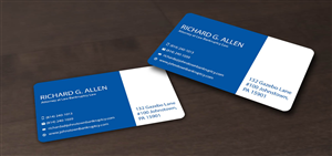 Diseño de Tarjeta de Presentación por Pointless Pixels India para Law Offices of Richard G. Allen | Diseño: #4034336