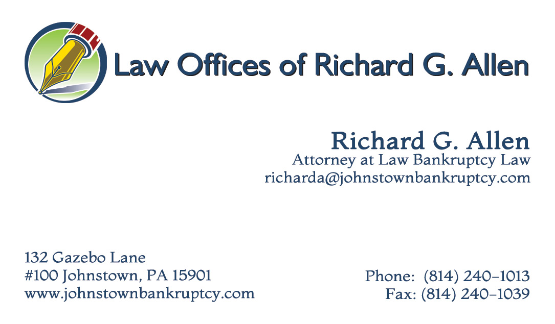 Design de Carte de Visite par Ashikin A Ghani pour Law Offices of Richard G. Allen | Design #4040412