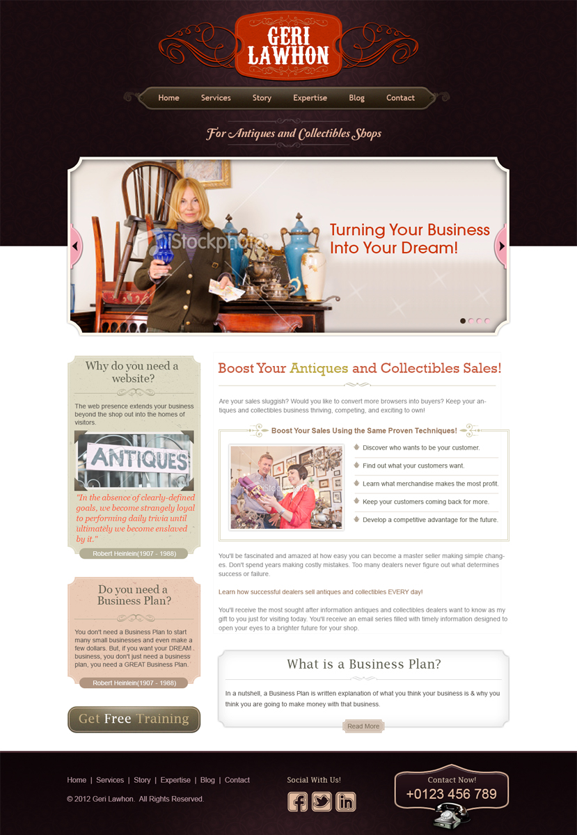 Wordpress Design by Mayank Patel for this project | Design #1118972