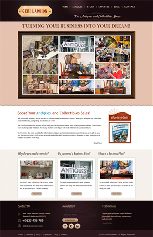 Wordpress Design by Mayank Patel for this project | Design: #1122379